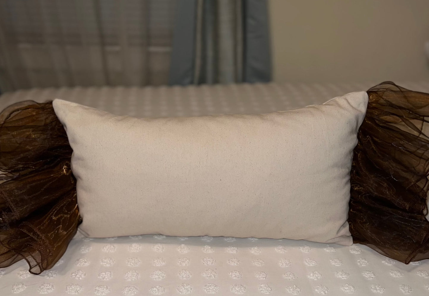 Canvas Lumbar Pillow