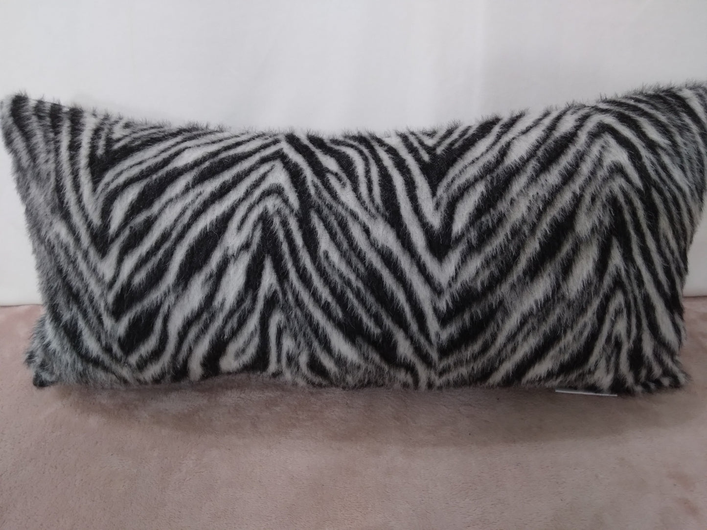 Zebra Fur Pillow